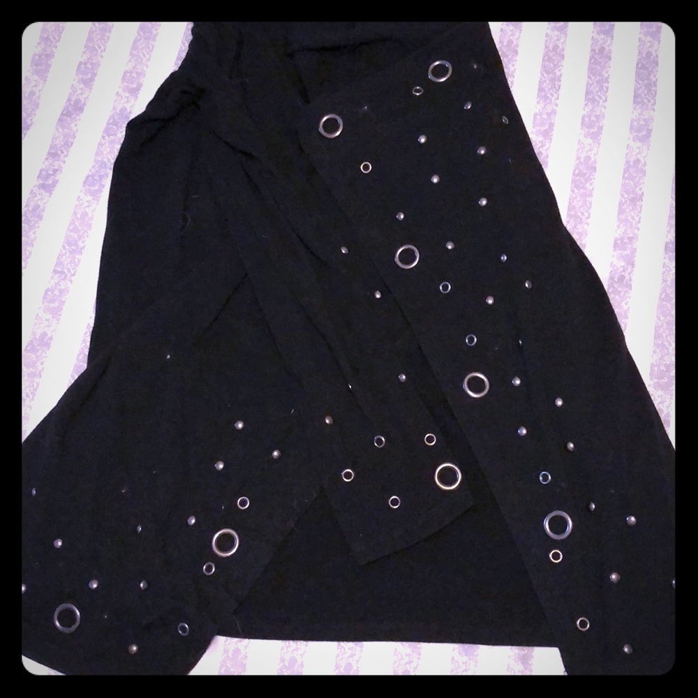 Open faced cardigan
